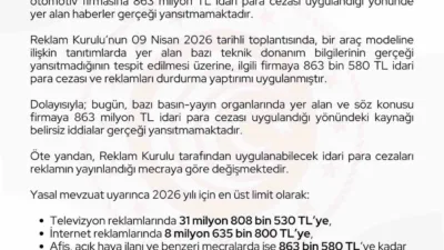 Ticaret Bakanlığı, bazı basın yayın organlarında, Ticaret Bakanlığı Reklam Kurulu
