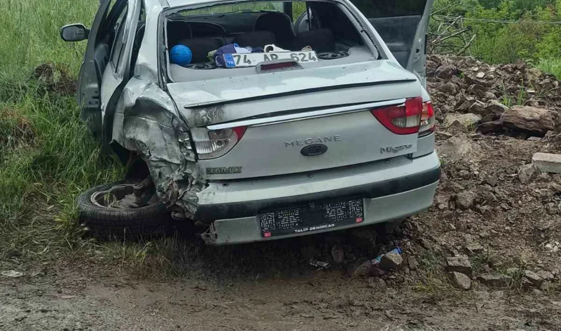 Zonguldak’ın Ereğli ilçesinde tır ile otomobilin çarpıştığı trafik kazasında 6