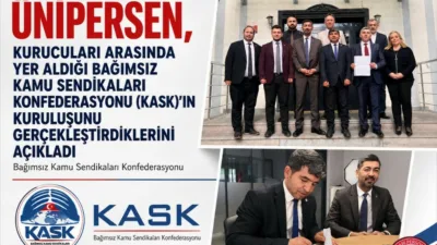 Üniversite İdari Personel Sendikası’nın (ÜNİPERSEN) kuruluşunda yer aldığı ve 5