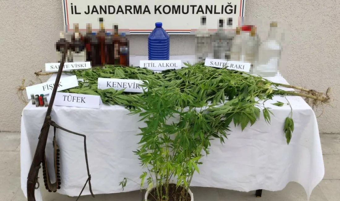 DÜZCE (İHA) – Düzce’de polis ve jandarma narkotik suçlarla mücadele