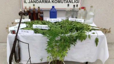 DÜZCE (İHA) – Düzce’de polis ve jandarma narkotik suçlarla mücadele