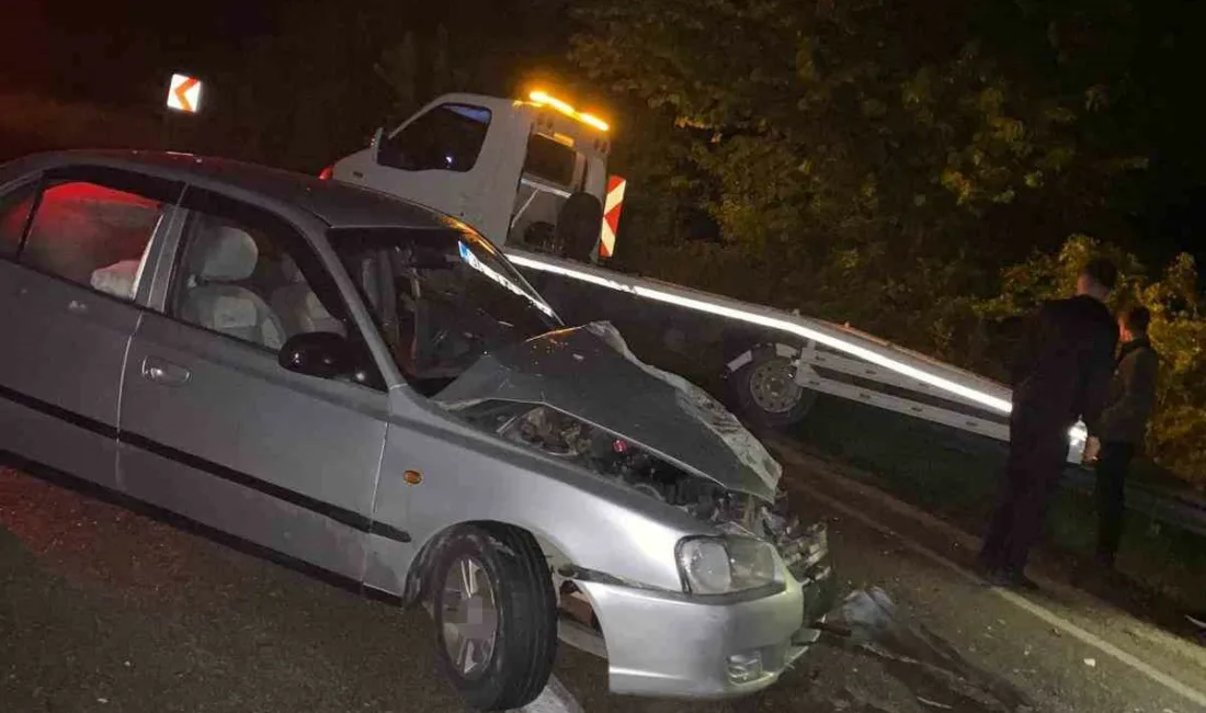 Kastamonu’dan Bartın’a yolda kalan bir aracı almak için giden çekiciye,