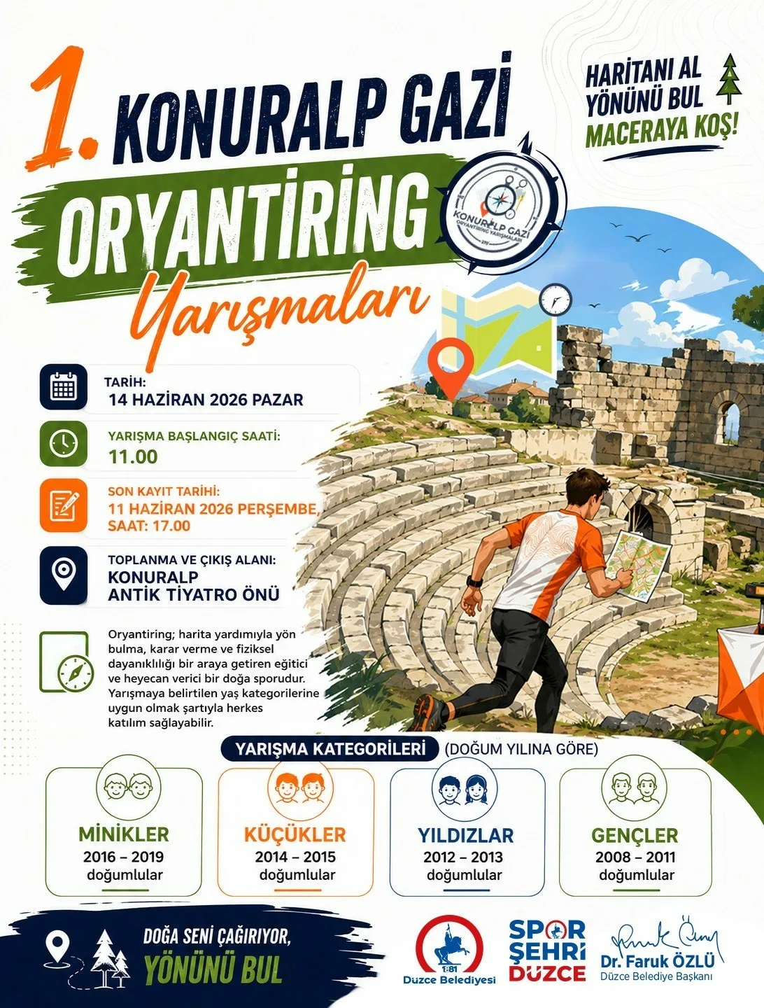 Düzce Belediyesi Gençlik ve Spor Hizmetleri Müdürlüğü, yaz dönemini dolu