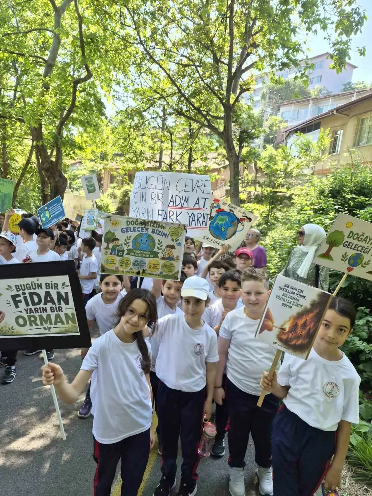 5 Haziran Dünya Çevre Günü etkinlikleri çerçevesinde, çocuklara çevre bilincini
