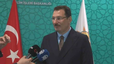 AK Parti Genel Başkan Yardımcısı ve Seçim İşleri Başkanı Ali