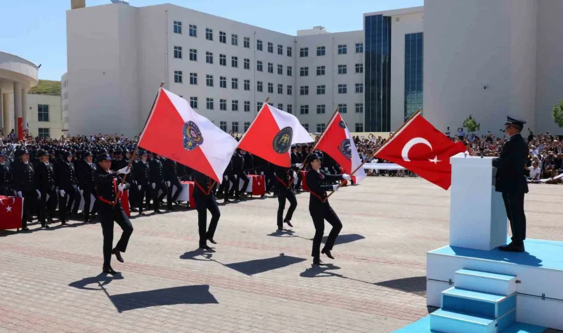 Ankara’da Akyurt Polis Meslek Yüksekokulu’nun 32. dönem mezuniyet töreni, protokol