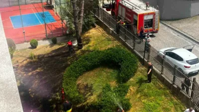 Zonguldak’ta bir öğrenci yurdunda çıkan yangın paniğe neden oldu. Edinilen