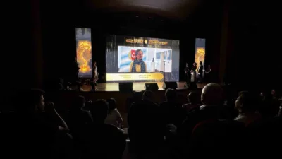 Karabük’ün Safranbolu ilçesinde düzenlenen Uluslararası Altın Safran Belgesel Film Festivali’nde,