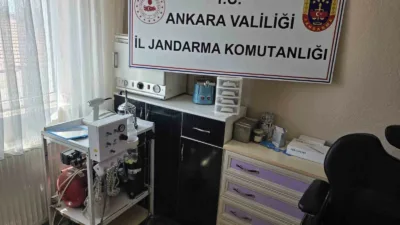 Ankara’da yetkisi olmadığı halde kanuna aykırı şekilde diş tedavisi yaparak