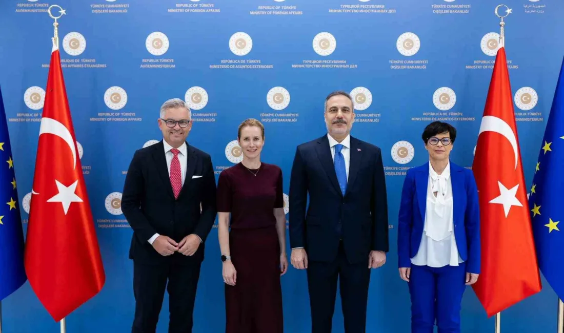 Dışişleri Bakanı Hakan Fidan, Avrupa Birliği (AB) Komisyonu Başkanı Kaja