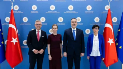 Dışişleri Bakanı Hakan Fidan, Avrupa Birliği (AB) Komisyonu Başkanı Kaja