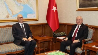 Milli Savunma Bakanı Yaşar Güler, Mısır Büyükelçisi Wael İbrahim Ali