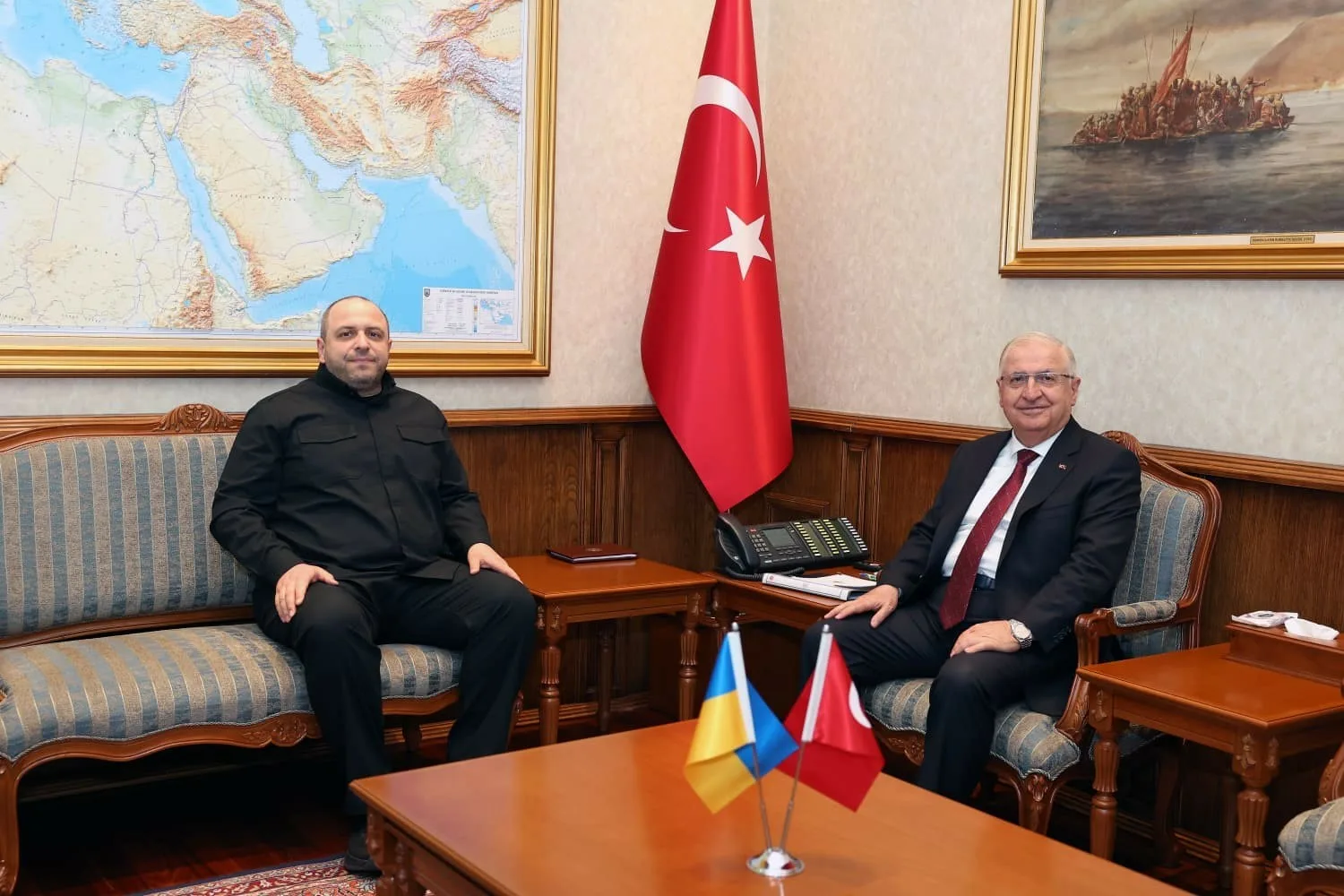Milli Savunma Bakanı Yaşar Güler ve Ukrayna Milli Güvenlik ve