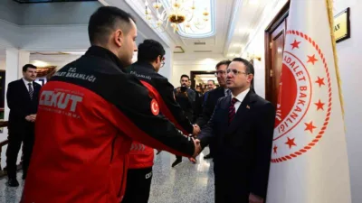 Adalet Bakanı Akın Gürlek, Kurban Bayramı’nın ardından HSK üyeleri, yargı