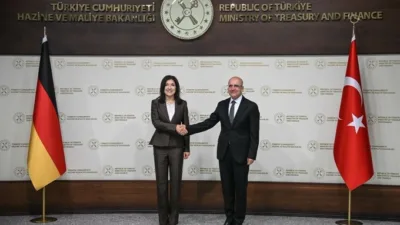 Hazine ve Maliye Bakanı Mehmet Şimşek, Almanya Federal Ekonomi ve