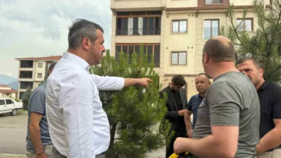 Karabük Belediye Başkanı Özkan Çetinkaya, Belen TOKİ Konutları’nda yapılacak tema