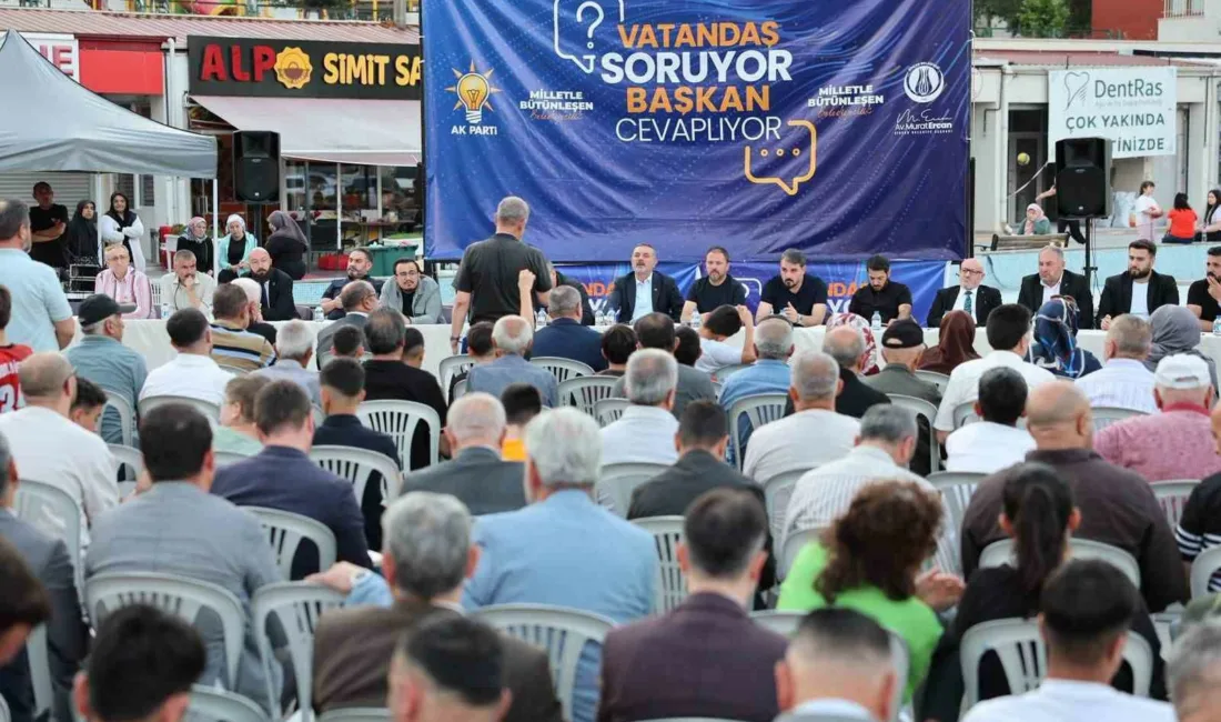 Sincan Belediye Başkanı Murat Ercan, ‘Vatandaş Soruyor, Başkan Cevaplıyor’ programları