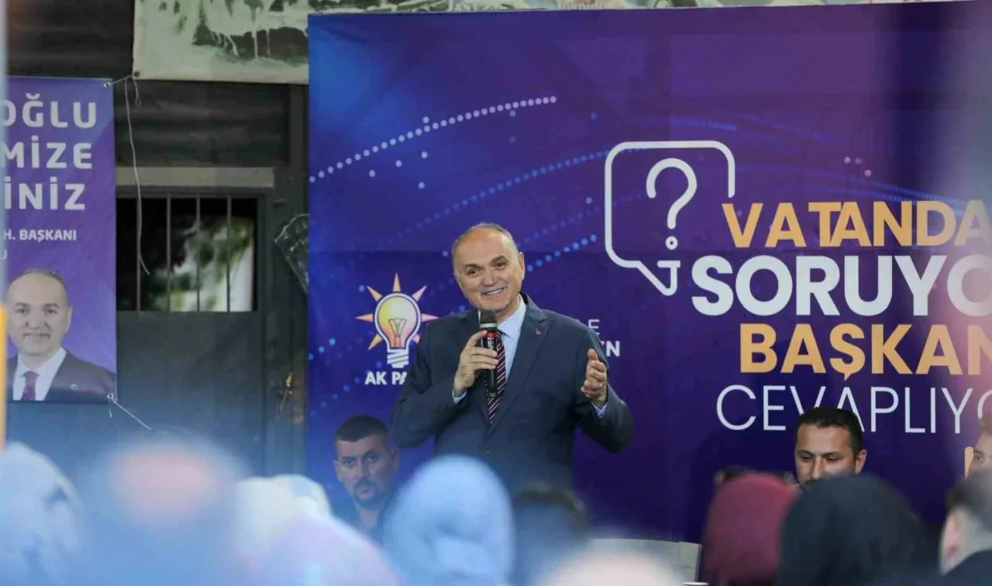 Düzce Belediye Başkanı Dr. Faruk Özlü, vatandaş buluşmaları programlarına Nalbantoğlu