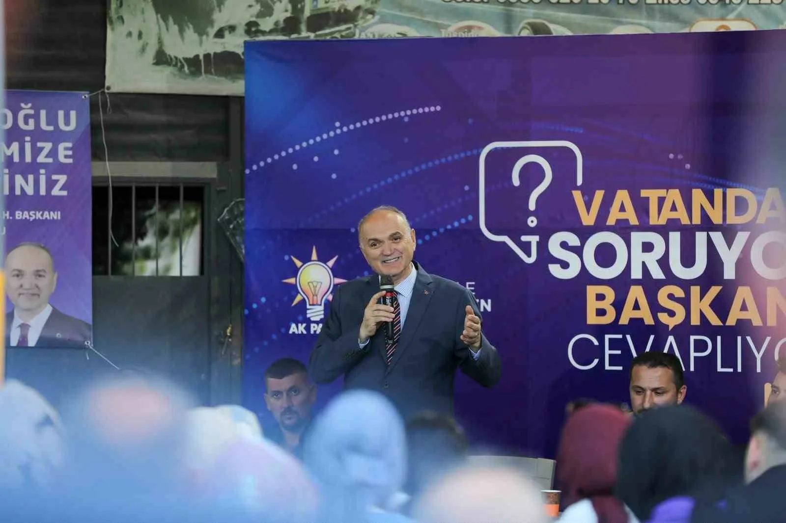 Düzce Belediye Başkanı Dr. Faruk Özlü, vatandaş buluşmaları programlarına Nalbantoğlu