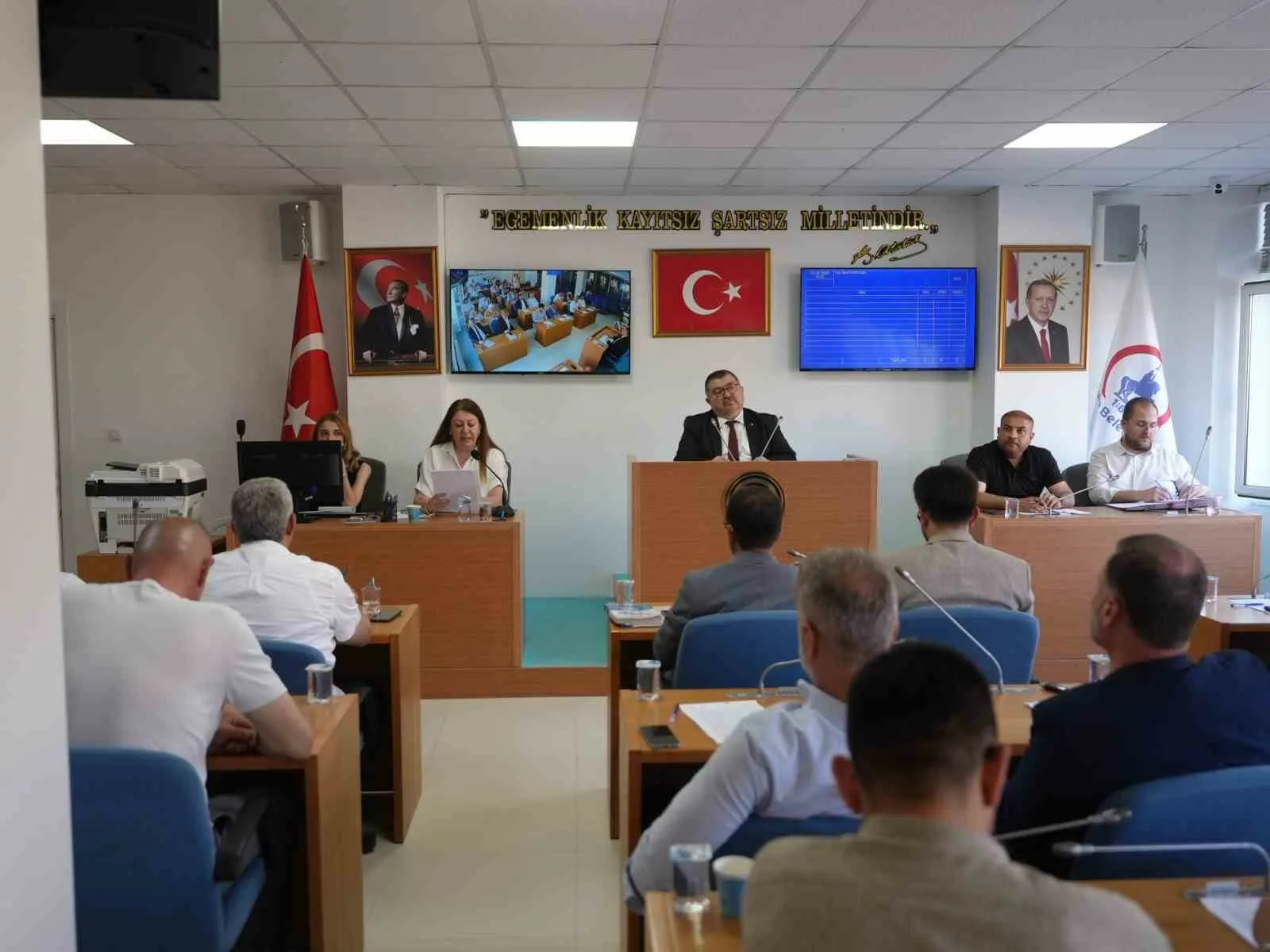 DÜZCE(İHA) – Düzce Belediyesi’nin SGK’ya olan burcuna karşılık bazı arsaların