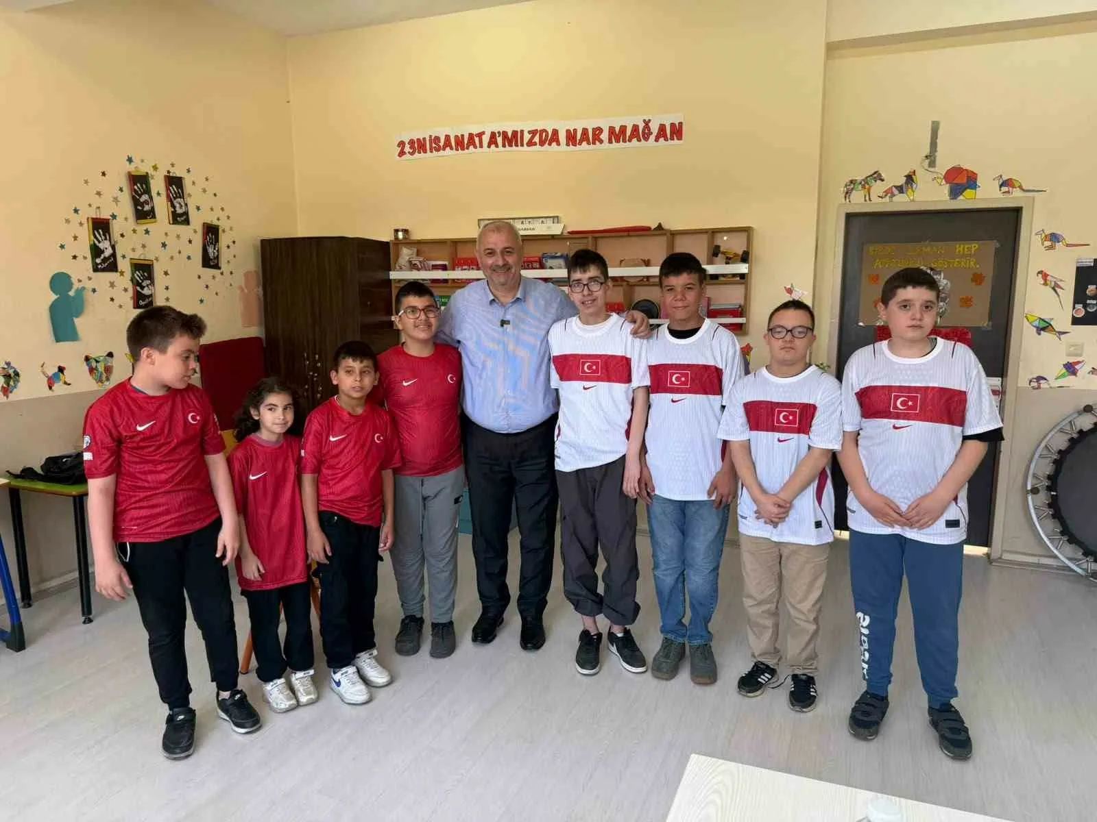 DÜZCE(İHA) – Düzce’nin Çilimli ilçesinde, daha önce özel öğrencilerle bir