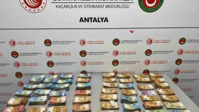 Ticaret Bakanlığı Gümrükler Muhafaza ekiplerince gerçekleştirilen operasyonda bebek bezleri içerisine