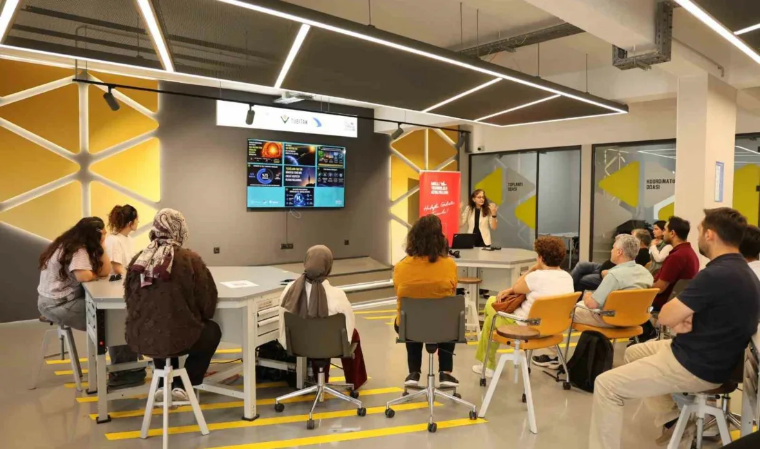 Düzce Üniversitesi Milli Teknoloji Atölyesi’nde gerçekleştirilen bilim söyleşileri kapsamında, Fen