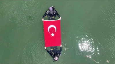Bolu Belediyesi İtfaiye Müdürlüğü bünyesinde görev yapan Su Altı ve