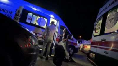 Bolu’da bir düğün salonunda gelin ve damat yakınları arasında çıkan
