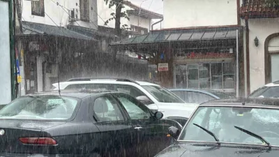 Bolu’da sabahın erken saatlerinde başlayan yağış, kent genelinde etkili olmaya