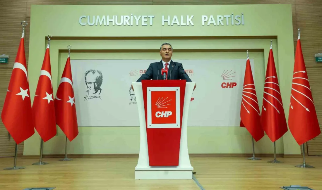 CHP Sözcüsü Müslim Sarı, CHP Antalya İl Başkanı Nail Kamacı