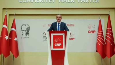 Cumhuriyet Halk Partisi (CHP) Sözcüsü Müslim Sarı, “Cumhuriyet Halk Partisi
