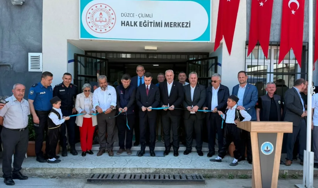 DÜZCE(İHA) – Düzce’nin Çilimli ilçesinde eğitim ve sosyal gelişime önemli