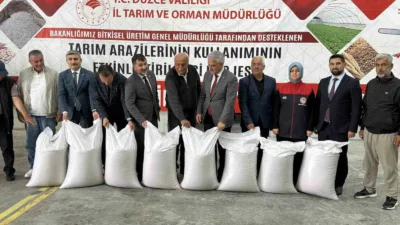 Düzce’de Tarım ve Orman Bakanlığı’nın desteğiyle yürütülen proje kapsamında, coğrafi