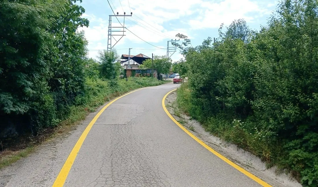 Düzce’nin Cumayeri ilçesine bağlı Dokuzdeğirmen, Iğdır ve Çamlıpınar köylerinde yol