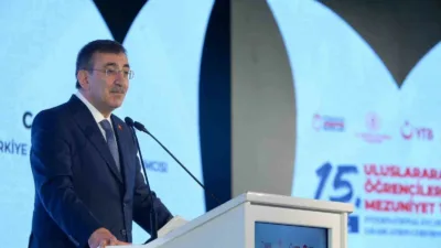 Cumhurbaşkanı Yardımcısı Cevdet Yılmaz, “Avrupa Birliği, Türk Devletleri Teşkilatı, İslam