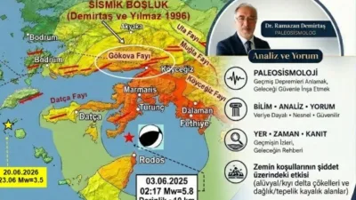 Deprem bilimci Ramazan Demirtaş, güncellenen diri fay haritasına ilişkin, “485