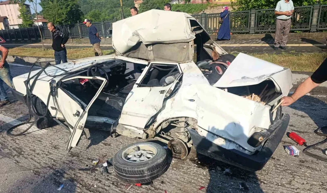 Devrek’te meydana gelen kazada bir kişi yaralandı Edinilen bilgiye göre