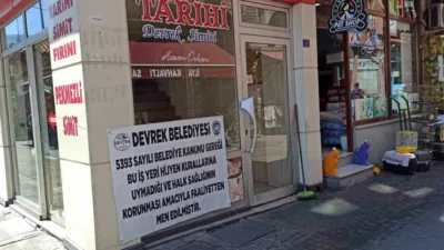 Zonguldak’ın Devrek İlçesinde faal bulunan simit fırınında yapılan denetim soncunda