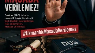 Diş Hekimliğinde Uzmanlık Eğitimi Giriş Sınavı (DUS) sonrasında sosyal medyada