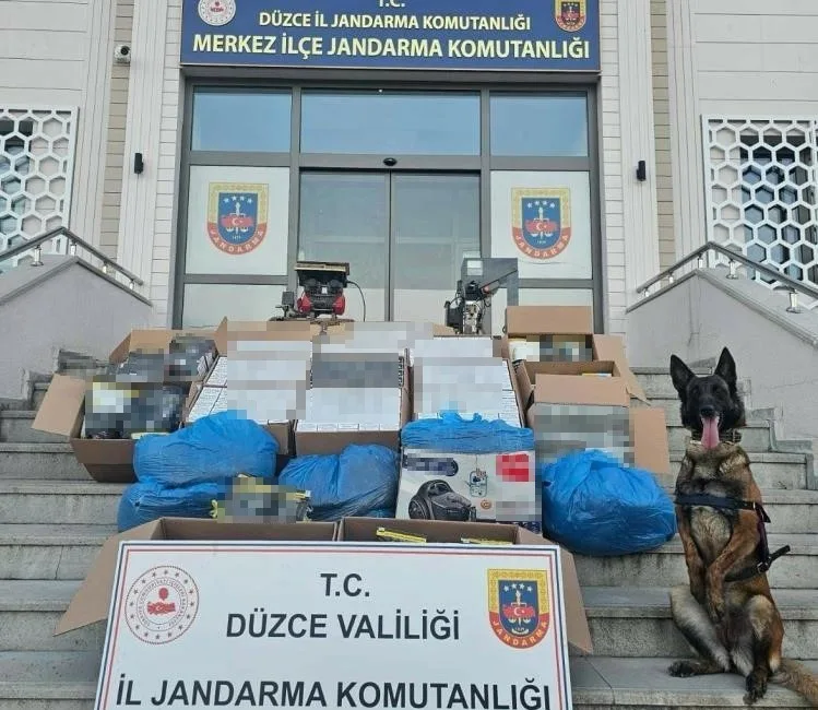 DÜZCE(İHA) – Düzce’de Jandarma narkotik ve kaçakçılık birimleri tarafından yapılar
