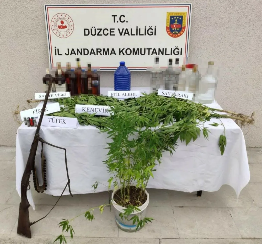 DÜZCE (İHA) – Düzce’de emniyet ve jandarma ekiplerinin Haziran ayının