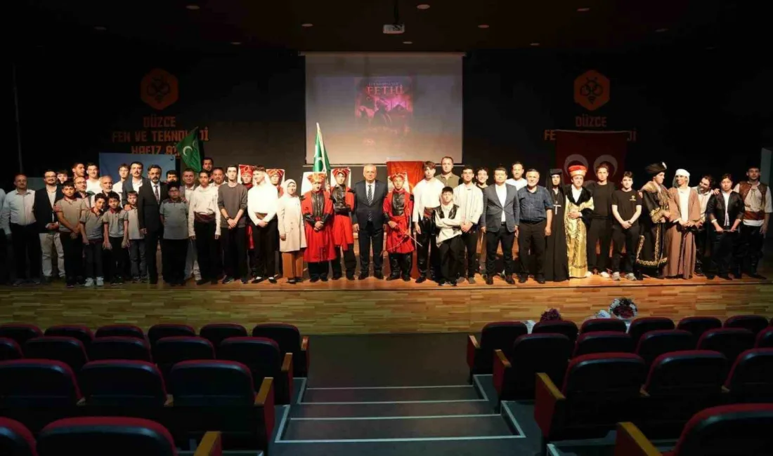 DÜZCE (İHA) – Düzce Fen ve Teknoloji Hafız Anadolu İmam
