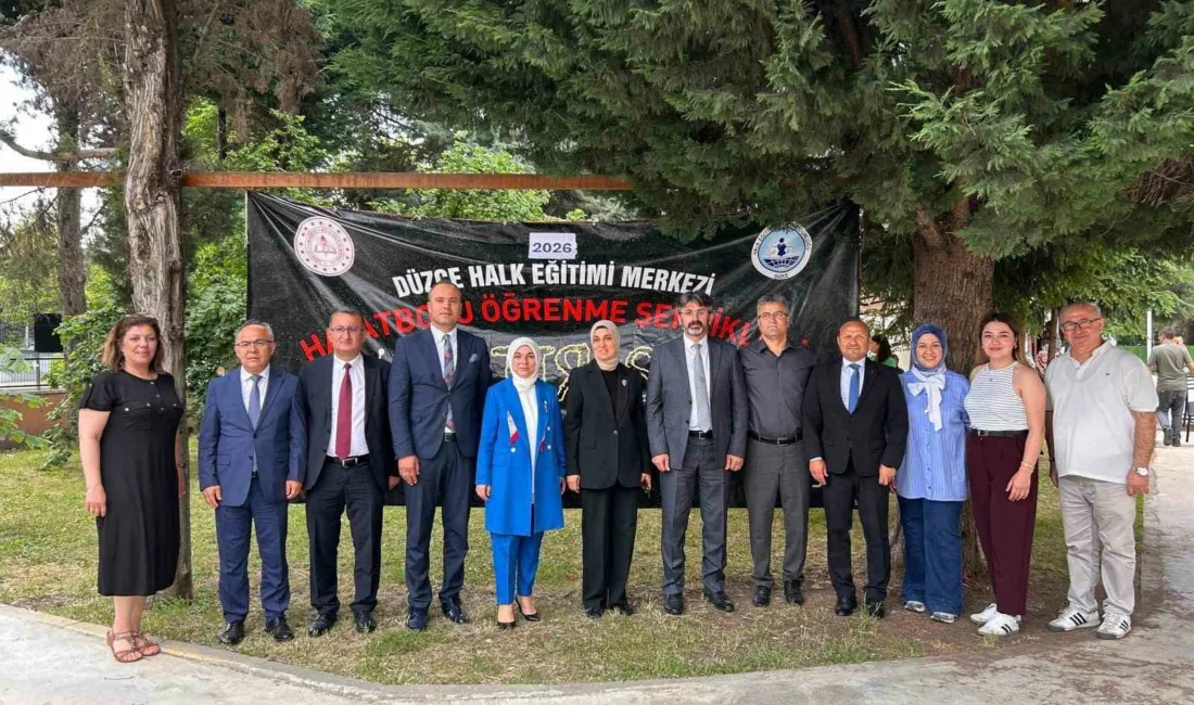 DÜZCE (İHA) – Hayat Boyu Öğrenme Haftası etkinlikleri kapsamında Düzce