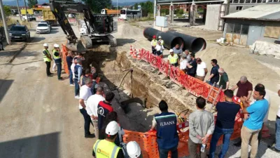 Düzce Belediyesi tarafından yürütülen içme suyu şebeke yenileme projesi kapasitesi,