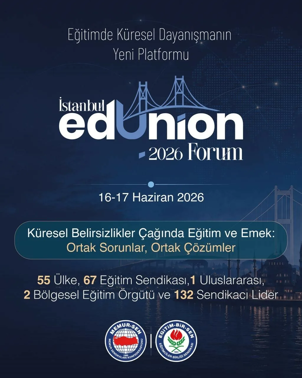 Eğitimciler Birliği Sendikası (Eğitim-Bir-Sen) tarafından düzenlenen ve dünyanın dört bir