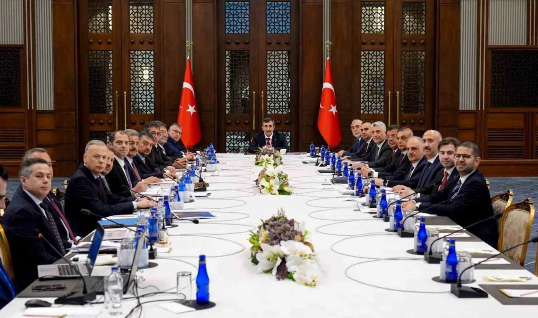 Ekonomi Koordinasyon Kurulu (EKK) toplantısı Cumhurbaşkanı Yardımcısı Cevdet Yılmaz’ın başkanlığında