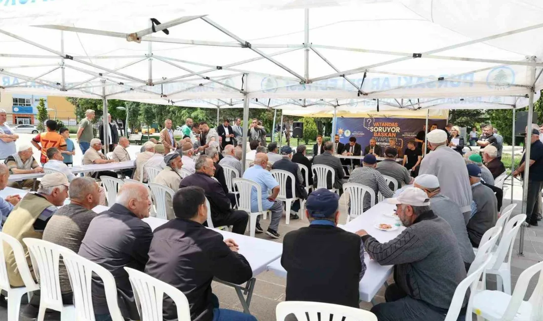 Pursaklar Belediye Başkanı Ertuğrul Çetin, “Vatandaş Soruyor Başkan Cevaplıyor” programları