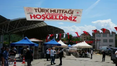 DÜZCE (İHA) – Türk Mutfağı Haftası etkinlikleri kapsamında Düzce’nin Gümüşova