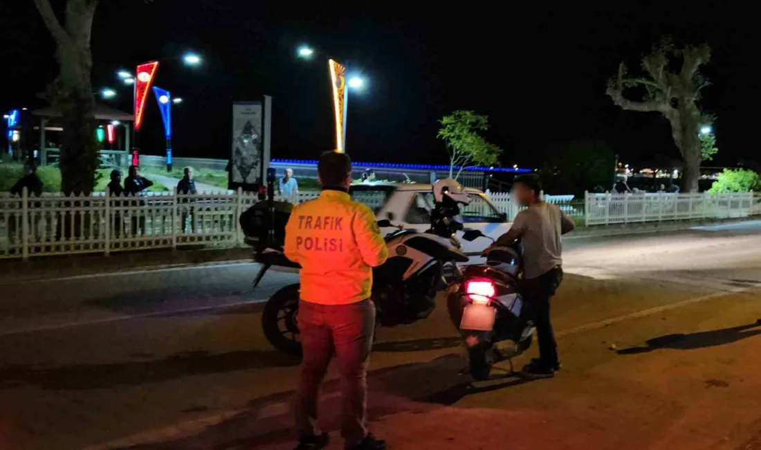 Kastamonu’nun Cide ilçesinde abart egzoz sebebiyle gürültü kirliliğine sebep olan